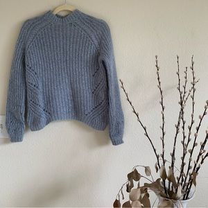 Sezane Dwee Jumper in Sky Blue, XS